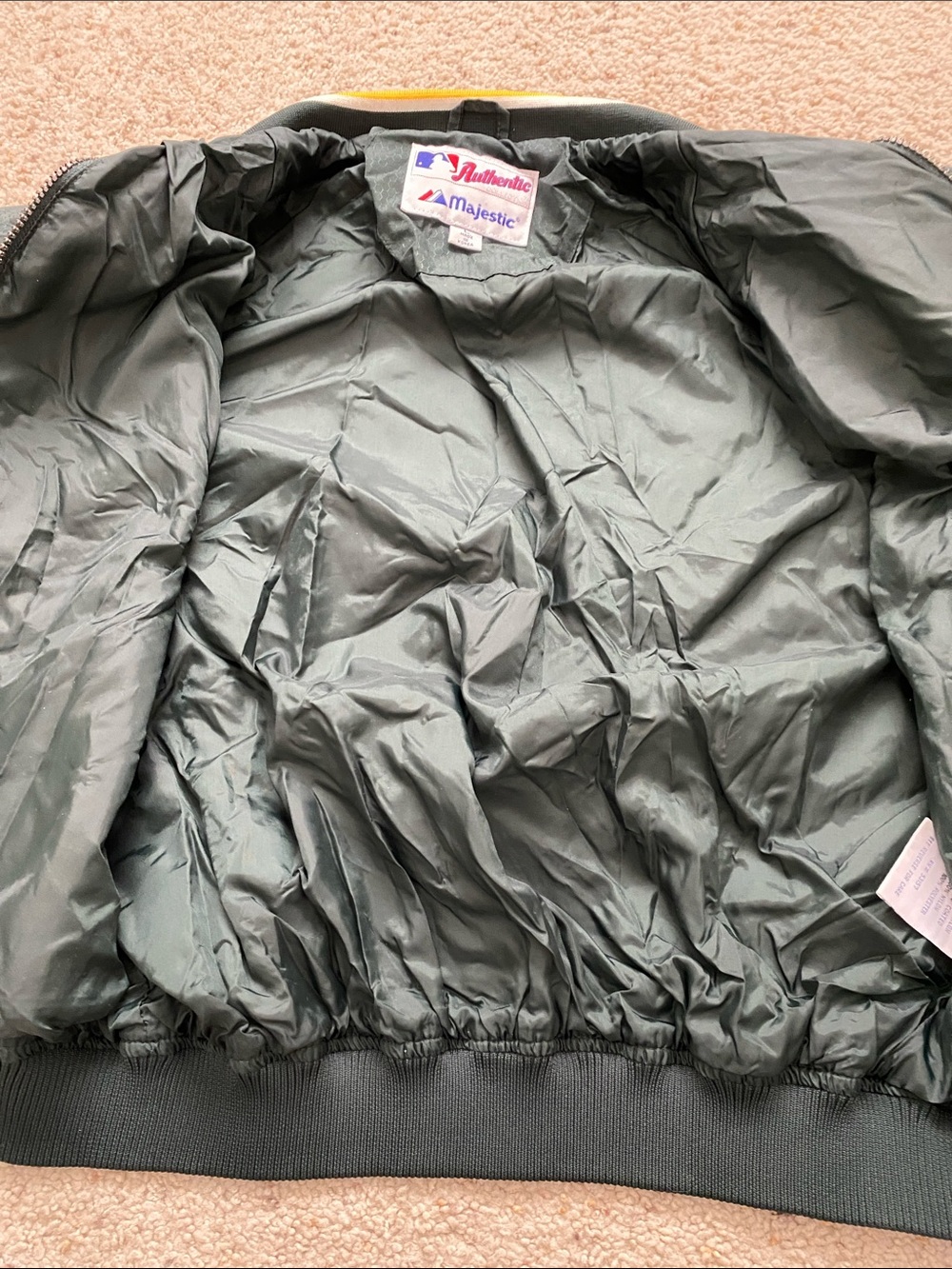 Vintage Majestic Oakland A’s Dugout Jacket. NWOT. L. - Picture 4 of 9